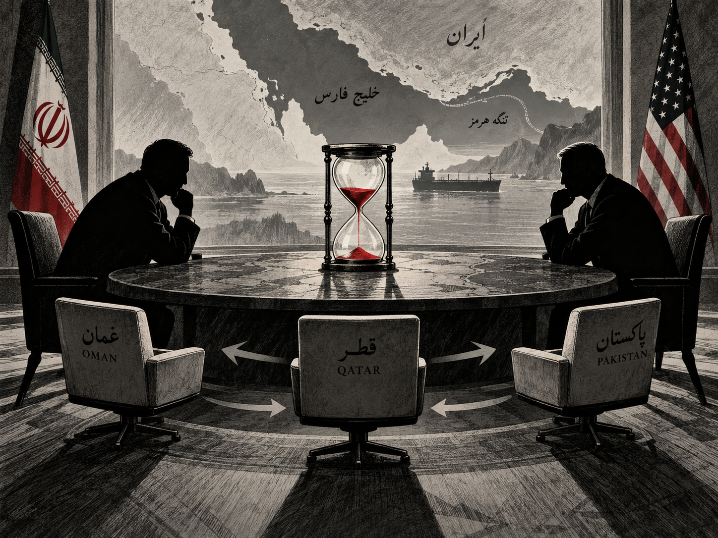 واسطه عوض می‌شود، مذاکره ادامه دارد.